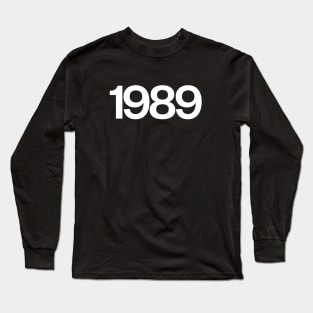 1989 Long Sleeve T-Shirt